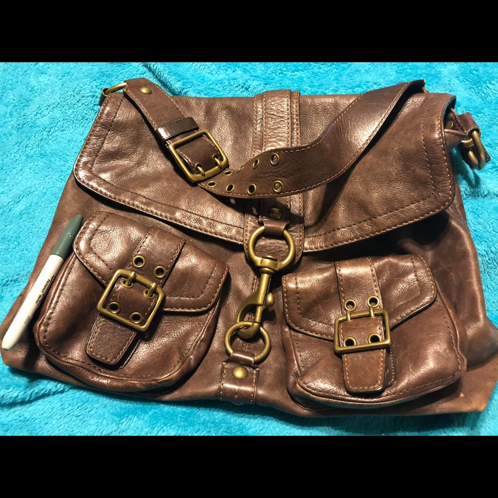 Authentic Leather Coach Large Tote